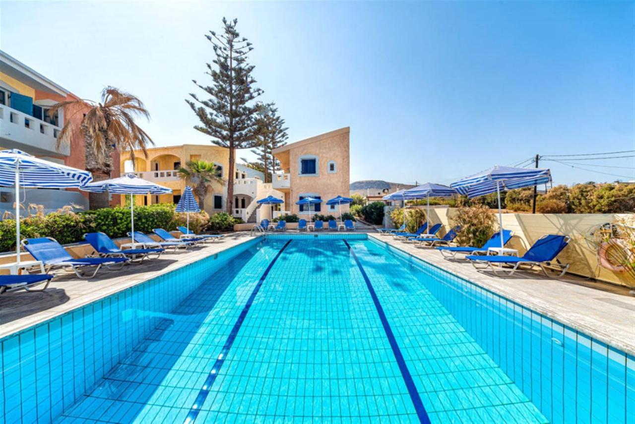 Niros Beachfront Aparthotel Kokkini Hani Kültér fotó