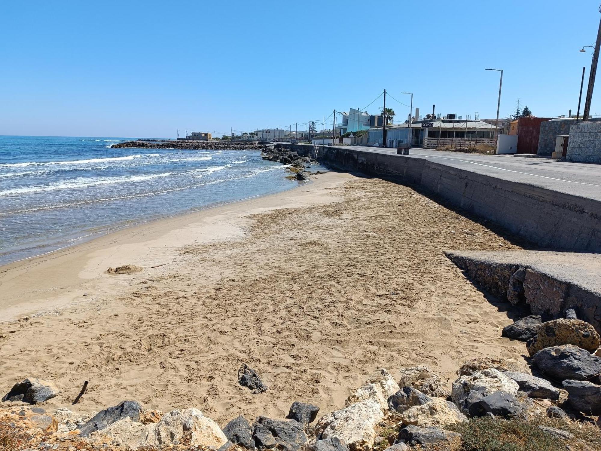 Niros Beachfront Aparthotel Kokkini Hani Kültér fotó