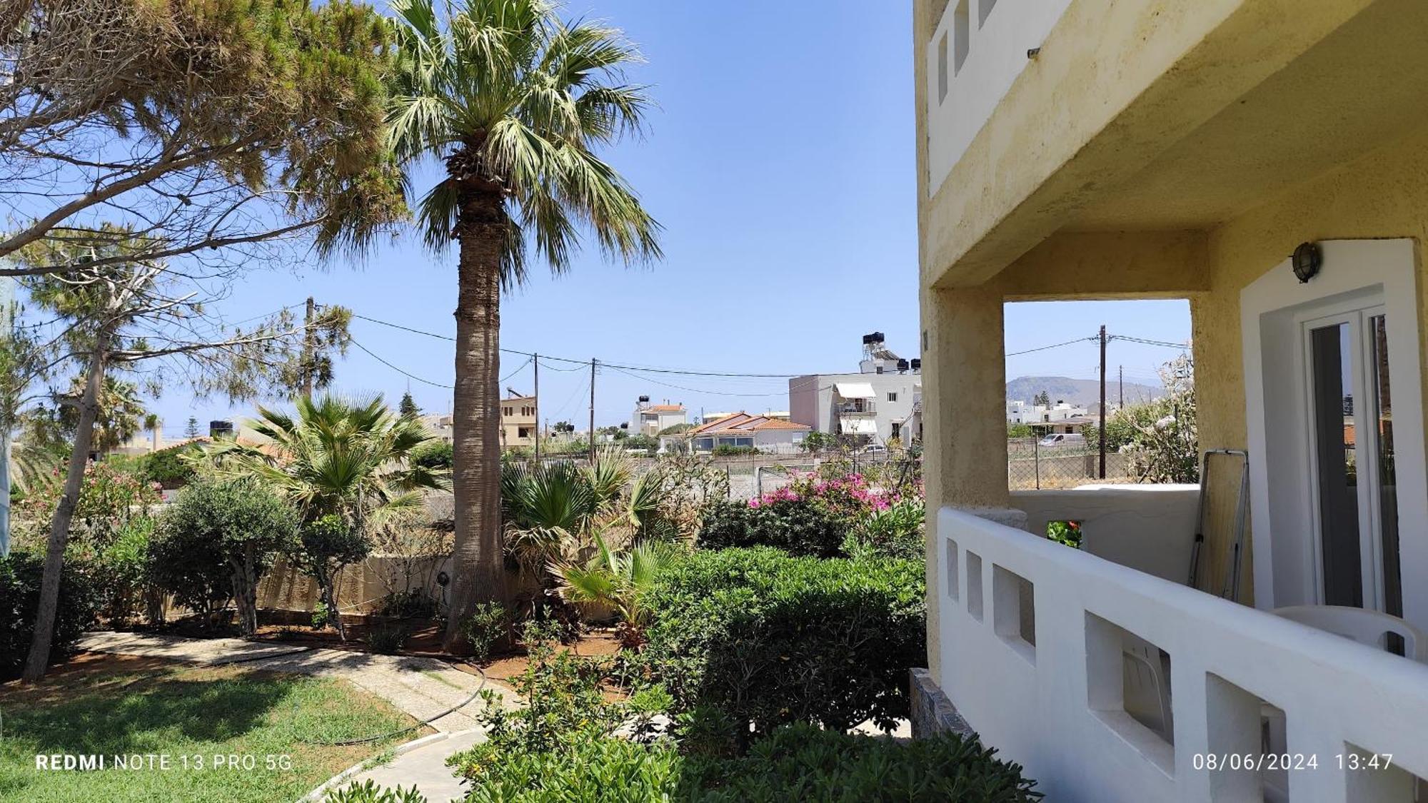 Niros Beachfront Aparthotel Kokkini Hani Kültér fotó