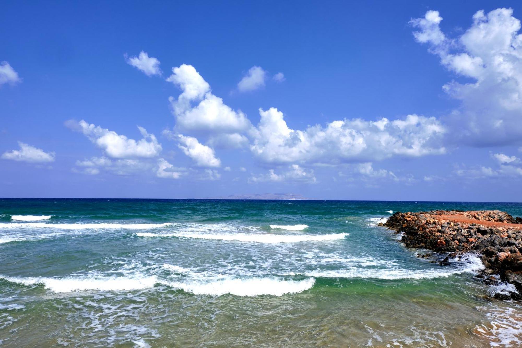 Niros Beachfront Aparthotel Kokkini Hani Kültér fotó
